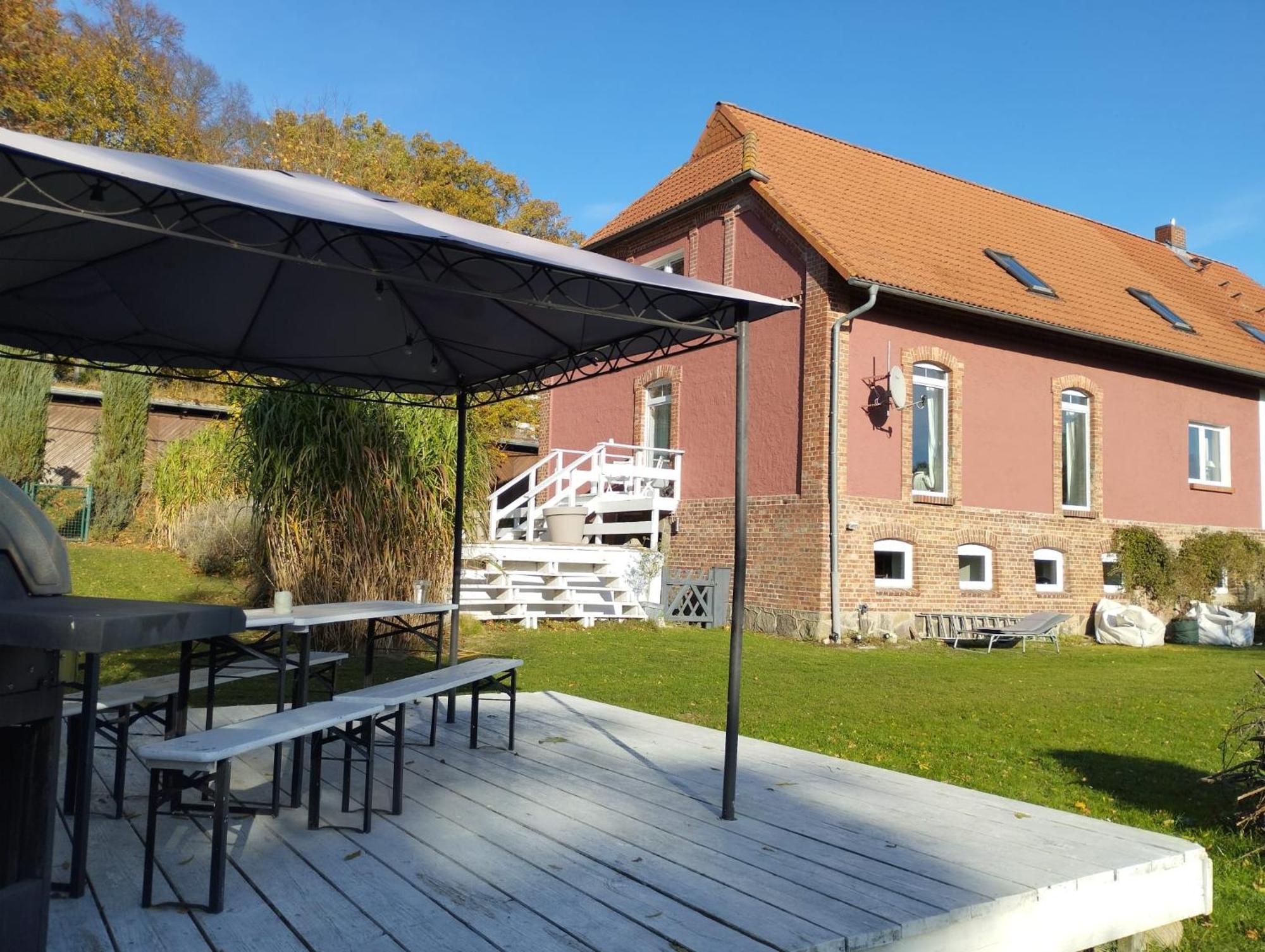 Inspektorenhaus Am Jagdschloss Mit Meerblick Hohen Niendorf Exterior photo