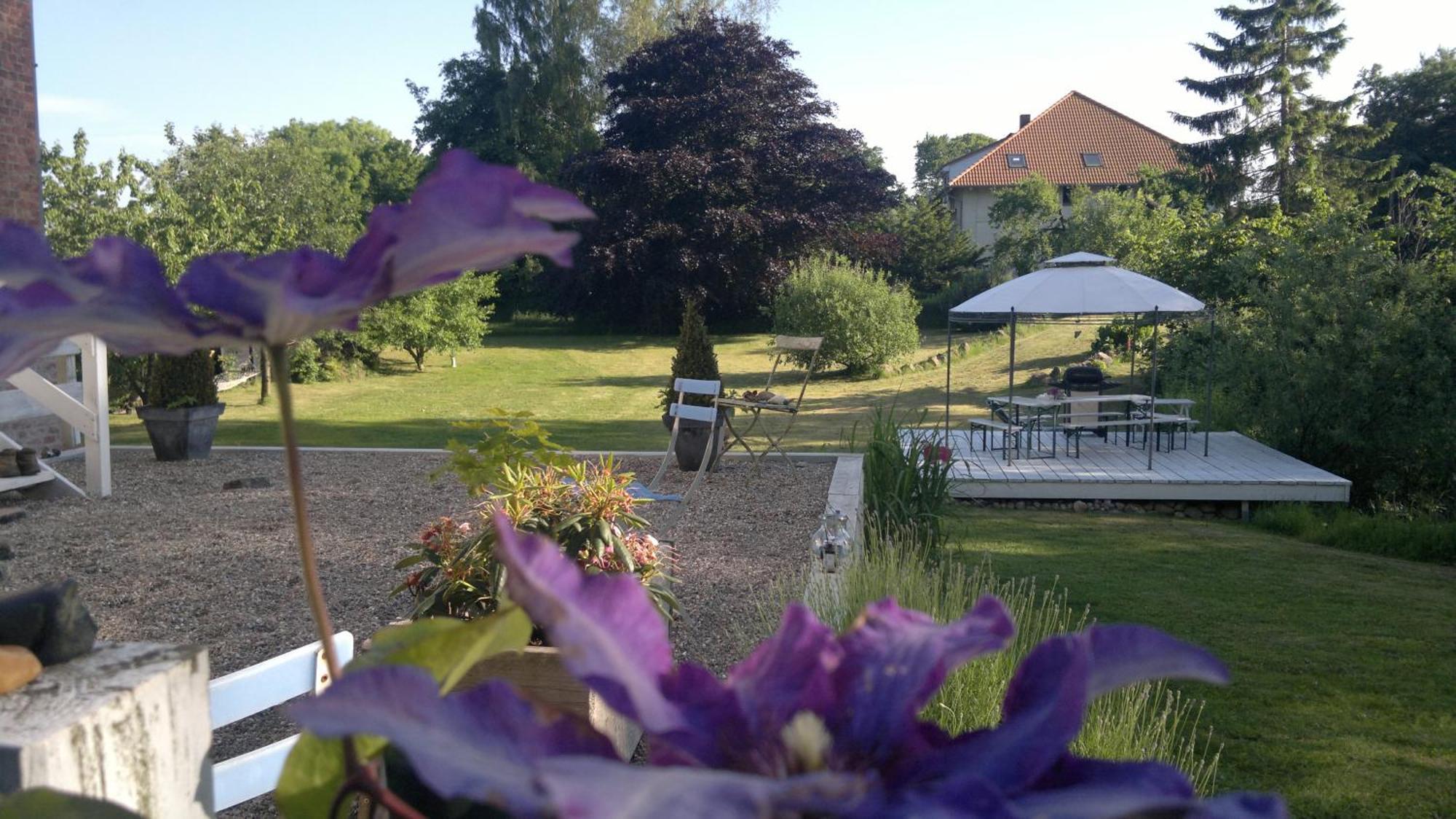 Inspektorenhaus Am Jagdschloss Mit Meerblick Hohen Niendorf Exterior photo